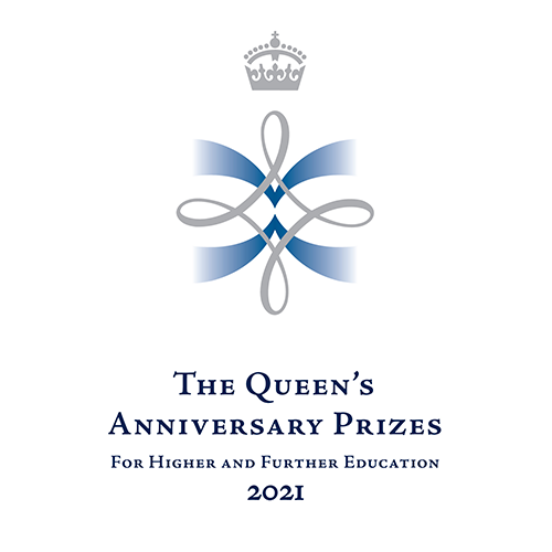 Queens anniversary prize logo