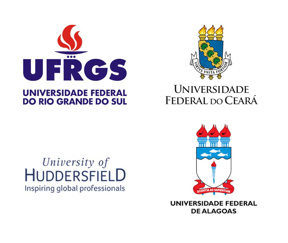 Federal University of Ceará (UFC), Federal University of Alagoas (UFAL) and the Federal University of Rio Grande do Sul (UFRGS), from Brazil, and the University of Huddersfield, U.K