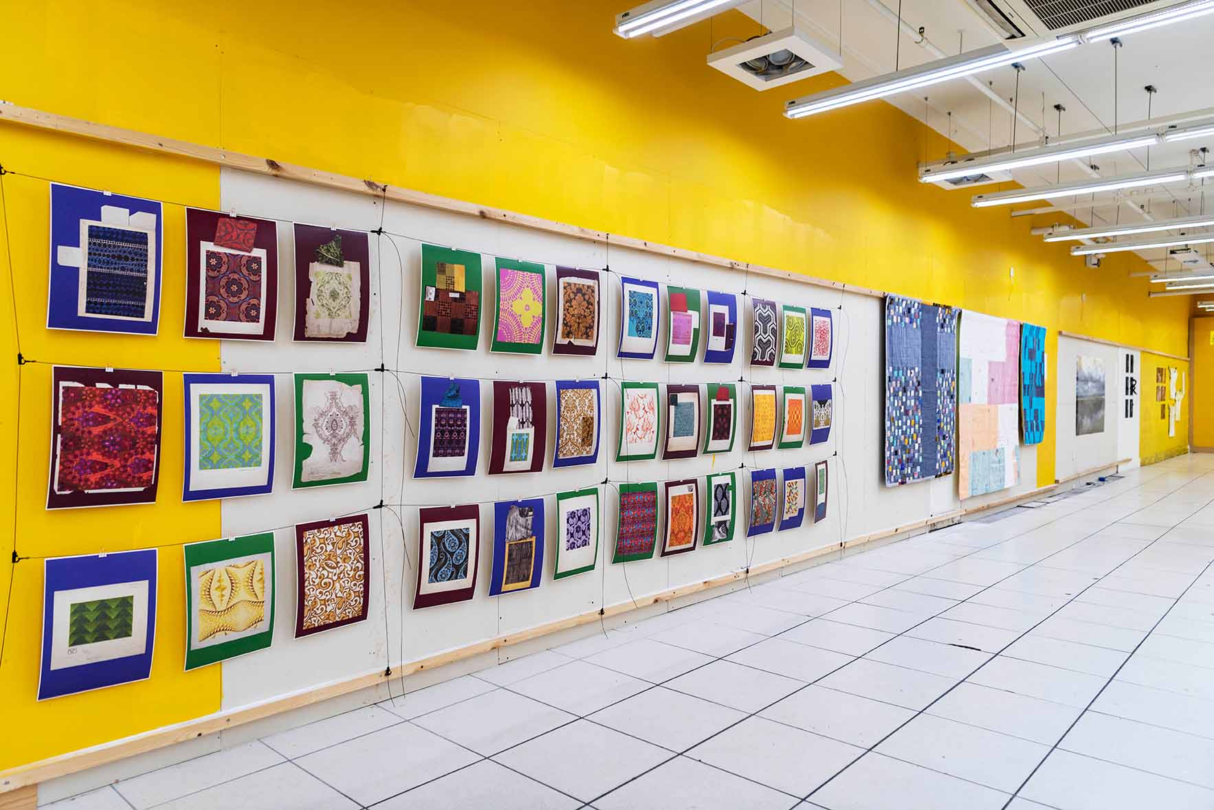 Photograph of Textiles: Made in Huddersfield exhibition