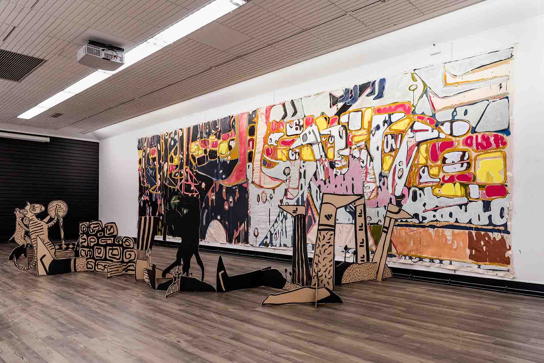 Photograph of Ratcatchers installation