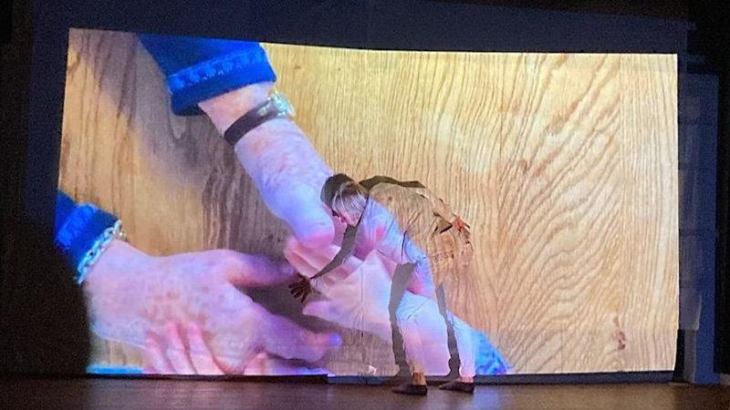 Image of a participant at the Videographic Event